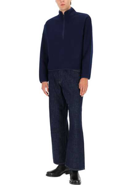 Bluze de trening SUNFLOWER Half Zipper Sweatshirt BLUE Barbati (BM 19457033) 2