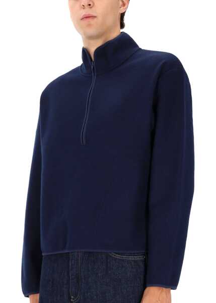 Bluze de trening SUNFLOWER Half Zipper Sweatshirt BLUE Barbati (BM 19457033) 4