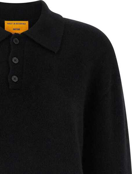 Tricouri Polo GUEST IN RESIDENCE Polo Allday BLACK Femei (BM 19457045) 4