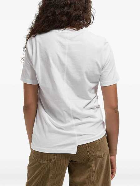 Tricouri Baum und Pferdgarten Asymmetrical Jawos T-Shirt WHITE Femei (BM 19457054) 3