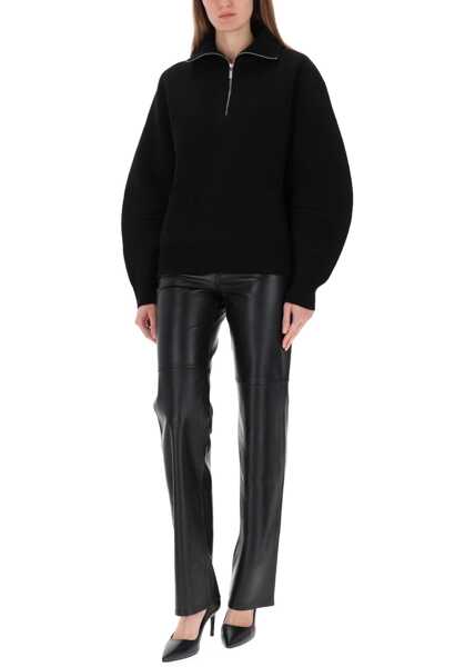 Pulovere casual HELMUT LANG Zippered Apex Jersey BLACK Femei (BM 19457057) 2