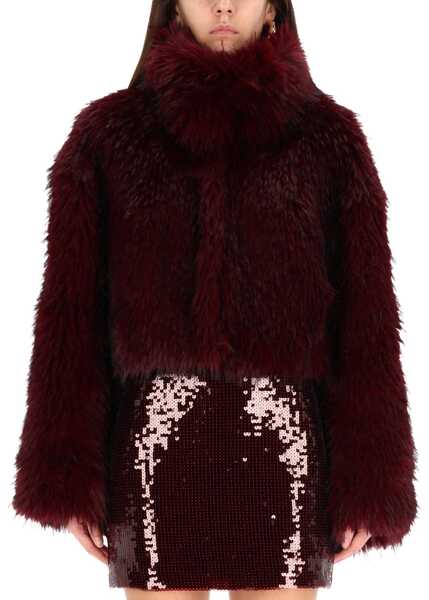 Trenciuri ROTATE Birger Christensen Short Jacket BORDEAUX Femei (BM 19457078) 1