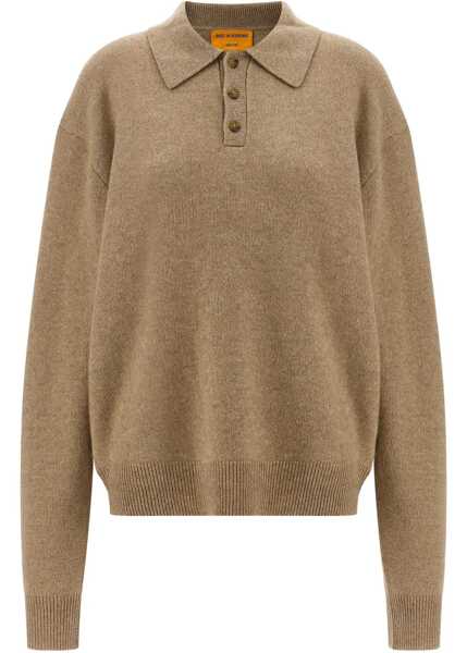 Tricouri Polo GUEST IN RESIDENCE Polo Allday BEIGE Femei (BM 19457090) 1