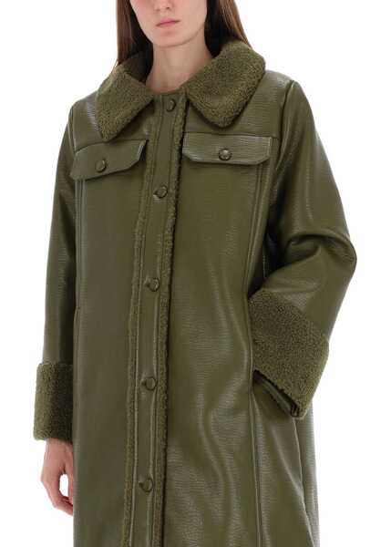 Paltoane Baum und Pferdgarten Desire Coat GREEN Femei (BM 19457105) 4