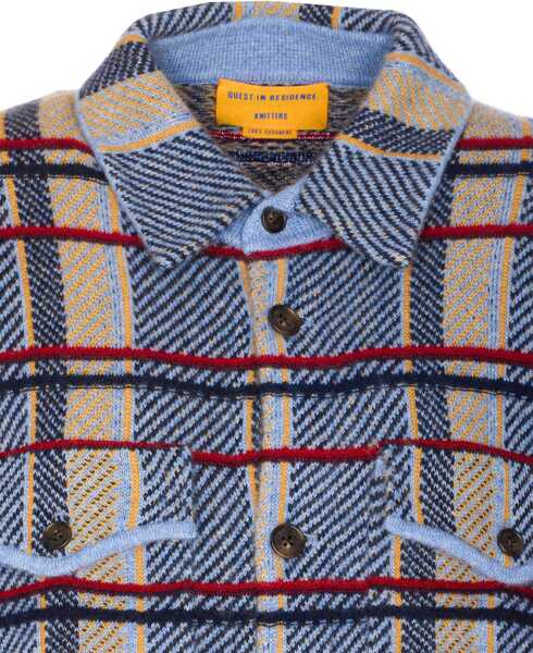 Bluze GUEST IN RESIDENCE Plaid Work Shirt BLUE Femei (BM 19457132) 3
