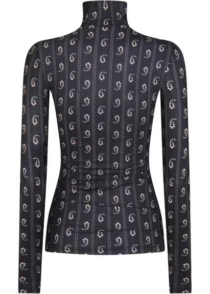 Pulovere casual Tory Burch Shirt With Print BLUE Femei (BM 19457153) 2