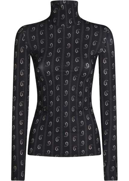 Pulovere casual Tory Burch Shirt With Print BLUE Femei (BM 19457153) 1