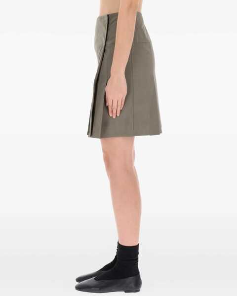 Fuste casual OUR LEGACY Girdle Skirt GREEN Femei (BM 19457159) 3