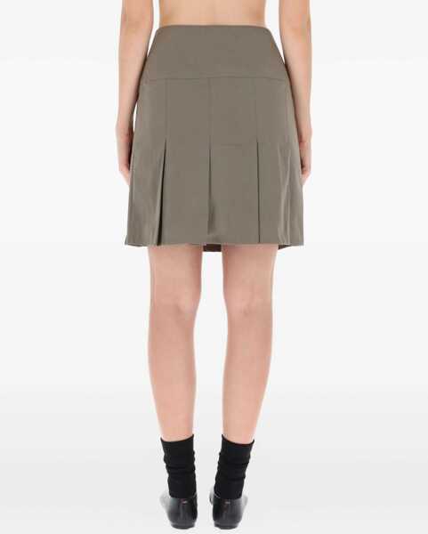 Fuste casual OUR LEGACY Girdle Skirt GREEN Femei (BM 19457159) 4