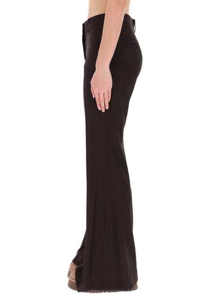 Pantaloni casual ALYSI Flannel Pants BROWN Femei (BM 19457186) 3