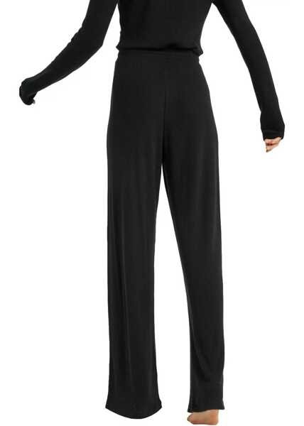 Pantaloni de trening Roxy Rise & Vibe New Rib Wide Black Femei (BM 19457381) 2