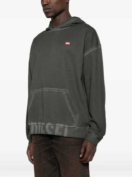 Bluze de trening Diesel S-Boxt-Hood-T4 Sweatshirt CHARCOAL Barbati (BM 19463267) 3