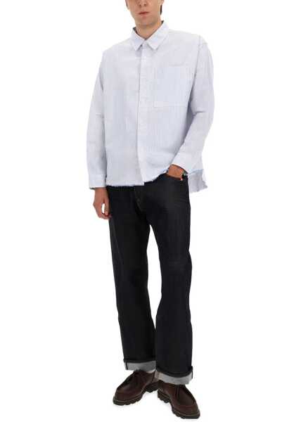 Camasi casual AMISH Oxford Shirt WHITE Barbati (BM 19463276) 2