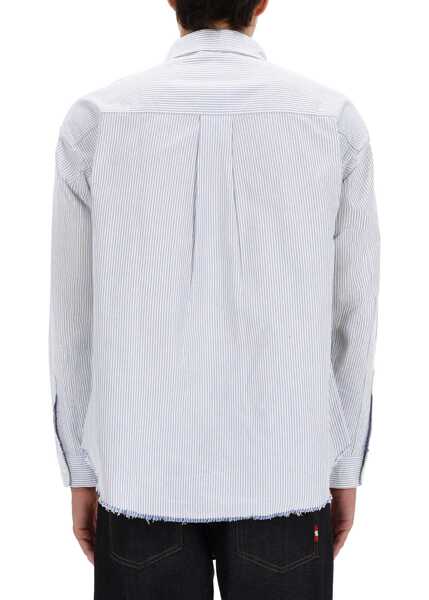 Camasi casual AMISH Oxford Shirt WHITE Barbati (BM 19463276) 3