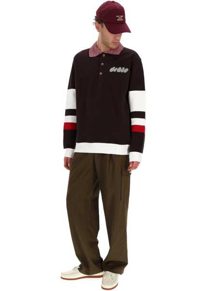 Tricouri Polo DRLE DE MONSIEUR Polo Sport BROWN Barbati (BM 19463375) 2