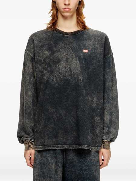 Tricouri Diesel T-Shirt T-Boxt-Ls-T3 BLACK Barbati (BM 19463387) 3