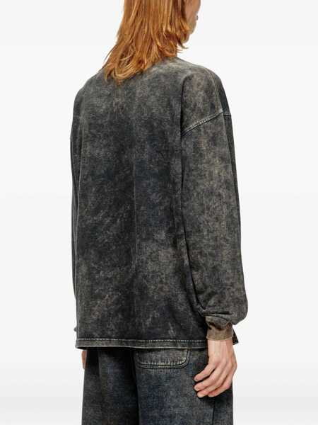 Tricouri Diesel T-Shirt T-Boxt-Ls-T3 BLACK Barbati (BM 19463387) 4