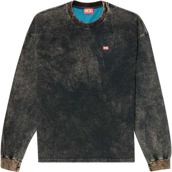 Tricouri Diesel T-Shirt T-Boxt-Ls-T3 BLACK Barbati (BM 19463387) 1