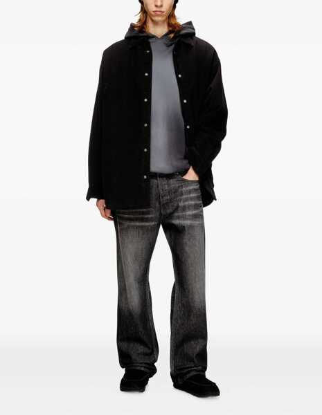 Camasi casual Diesel S-Baggy-Padd-Hgbk Shirt BLACK Barbati (BM 19463402) 2