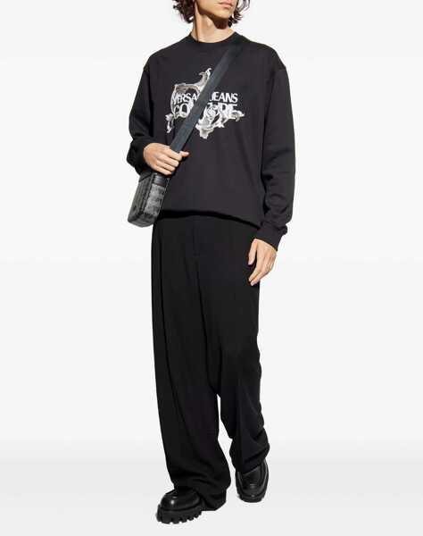 Bluze de trening Versace Jeans Couture Sweatshirt With Baroque Print BLACK Barbati (BM 19463426) 2