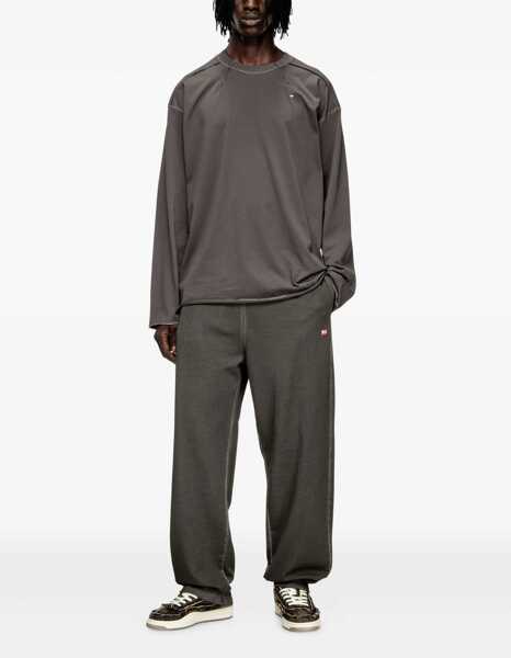 Tricouri Diesel Cotton T-Shirt GREY Barbati (BM 19463447) 2