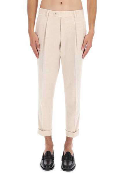 Pantaloni casual Hugo Boss L-Peet Pants BEIGE Barbati (BM 19463465) 1