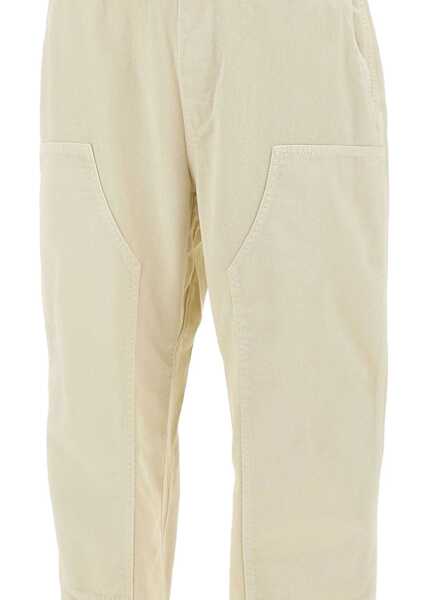 Pantaloni casual Carhartt Pants Crawton WHITE Barbati (BM 19463489) 3