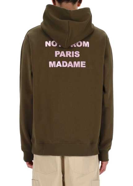 Bluze de trening DRLE DE MONSIEUR Slogan Sweatshirt BROWN Barbati (BM 19463513) 3
