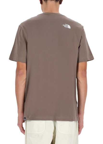 Tricouri The North Face Simple Dome T-Shirt BROWN Barbati (BM 19463591) 3