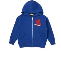 Hanorace Off-White Sweatshirt With "Graffiti" Logo