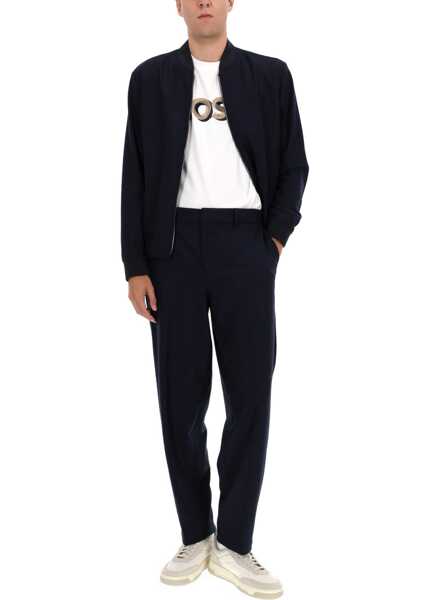 Bluze de trening Hugo Boss Flannel Jacket BLUE Barbati (BM 19463606) 2