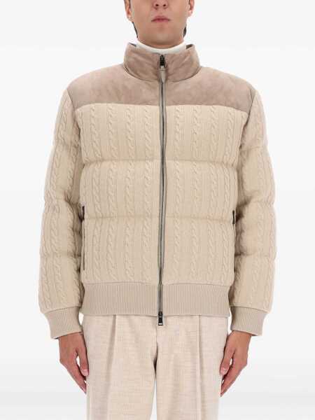 Geci de iarna Hugo Boss Down Jacket L-Heath BEIGE Barbati (BM 19463624) 1