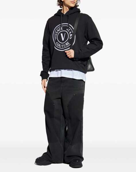 Bluze de trening Versace Jeans Couture Sweatshirt With Logo BLACK Barbati (BM 19463630) 2