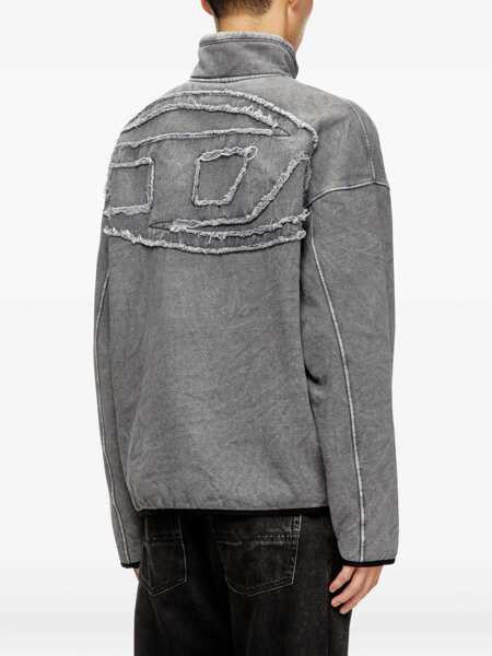 Bluze de trening Diesel S-Baty-New Sweatshirt With Logo GREY Barbati (BM 19463642) 4