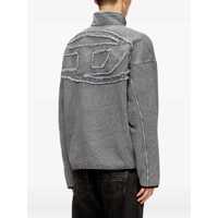 Topuri pentru Barbati - Bluze de trening Diesel S-Baty-New Sweatshirt With Logo GREY Barbati (BM 19463642) - B-mall.ro