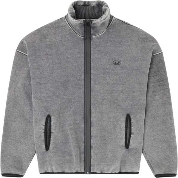 Bluze de trening Diesel S-Baty-New Sweatshirt With Logo GREY Barbati (BM 19463642) 1
