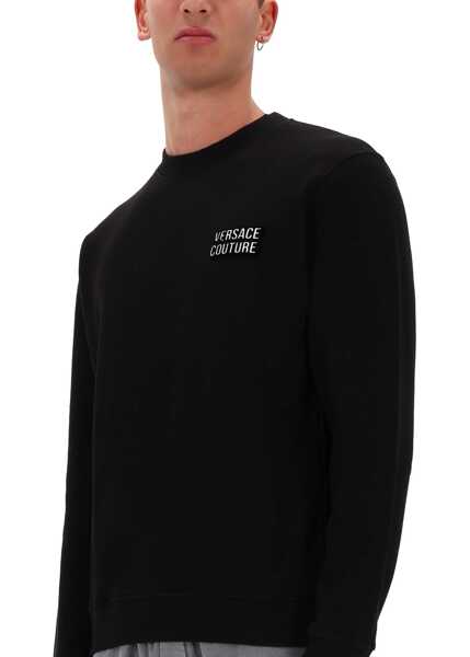 Bluze de trening Versace Jeans Couture Sweatshirt With Logo BLACK Barbati (BM 19463648) 4