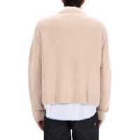 Pulovere AMISH pentru Barbati - Pulovere casual AMISH Knitted Pullover POWDER Barbati (BM 19463657) - B-mall.ro