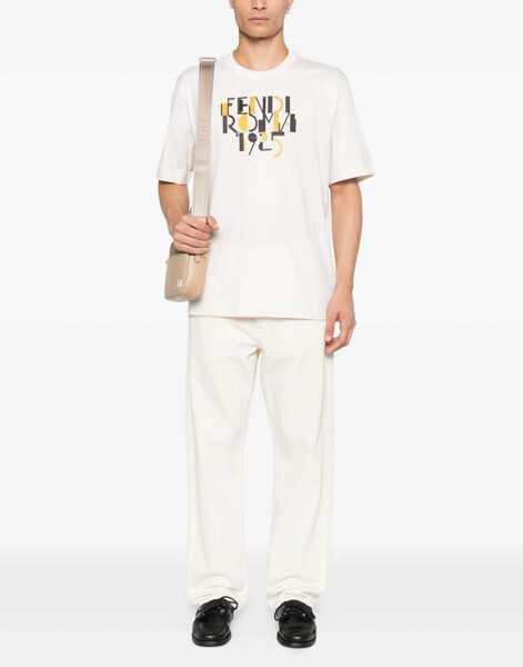 Tricouri Fendi T-Shirt With Print MULTICOLOUR Barbati (BM 19463660) 2