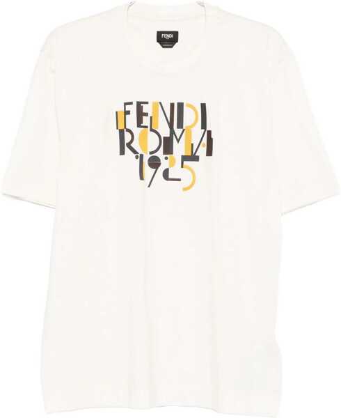 Tricouri Fendi T-Shirt With Print MULTICOLOUR Barbati (BM 19463660) 1