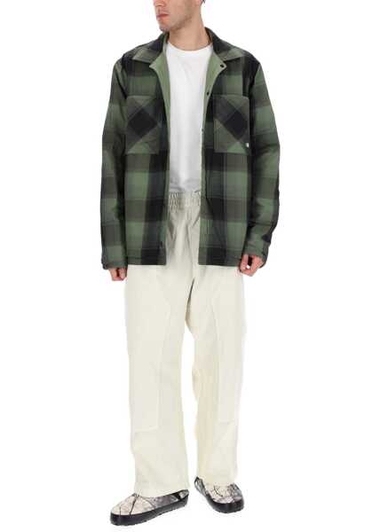 Jachete The North Face Afterburner Flannel Jacket GREEN Barbati (BM 19463678) 2