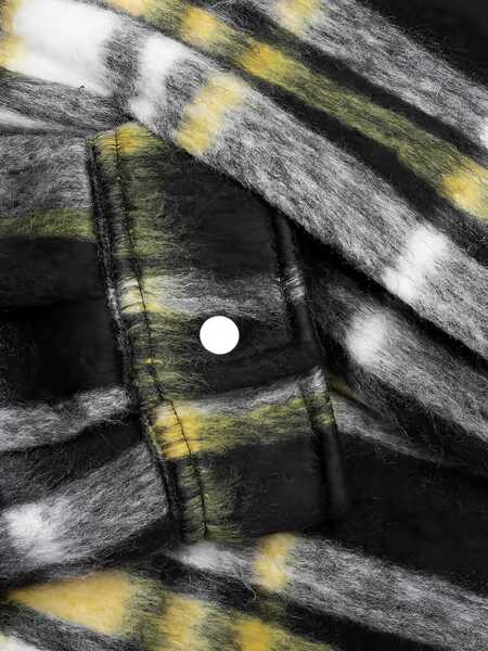 Camasi casual REPRESENT Textured Overshirt BLACK Barbati (BM 19463714) 4