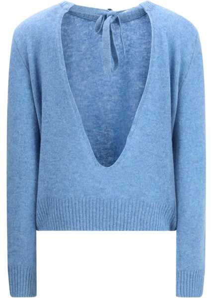Pulovere Marni Long-sleeved crewneck Sweater SKY Femei (BM 19464041) 2