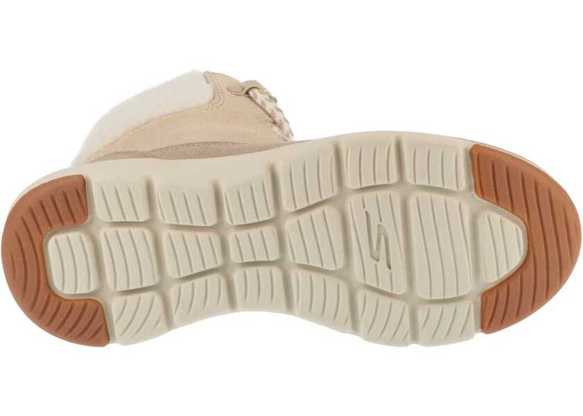 Bocanci de iarna SKECHERS Glacial Ultra - Autumn Days Beige Femei (BM 19464143) 4