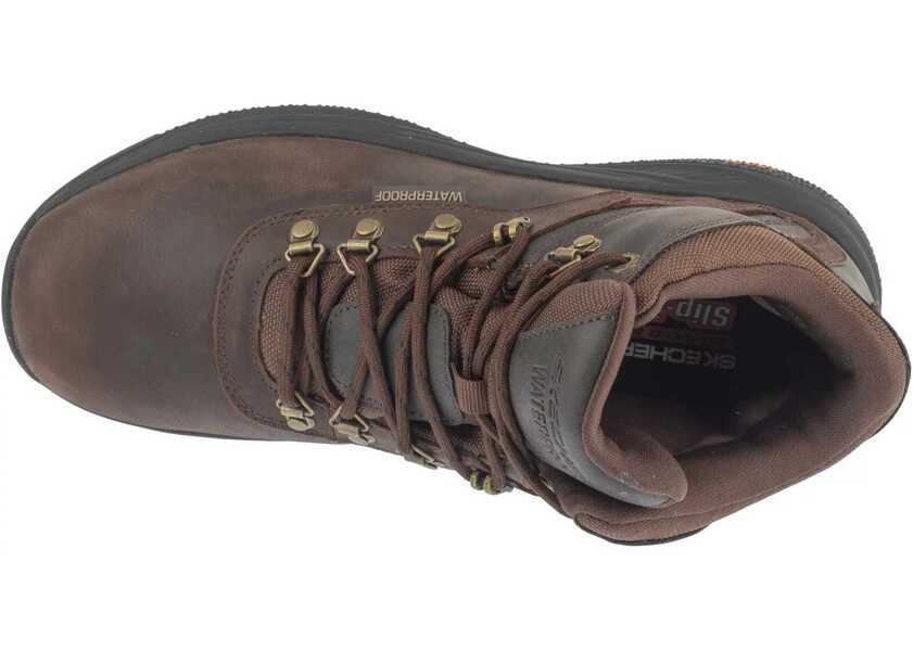 Bocanci de iarna SKECHERS Slip-Ins: Meroe - Pikeman Brown Barbati (BM 19464167) 3