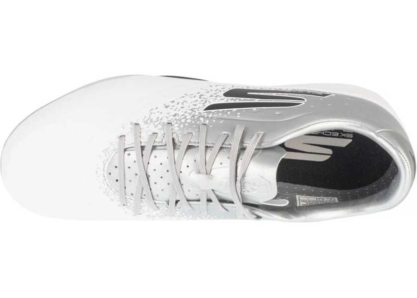 Ghete fotbal SKECHERS Razor 1.5 Academy TF White Barbati (BM 19464194) 3