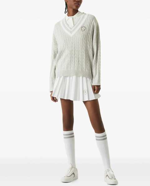 Fuste Brunello Cucinelli Pleated Skirt BIANCO Femei (BM 19464329) 2