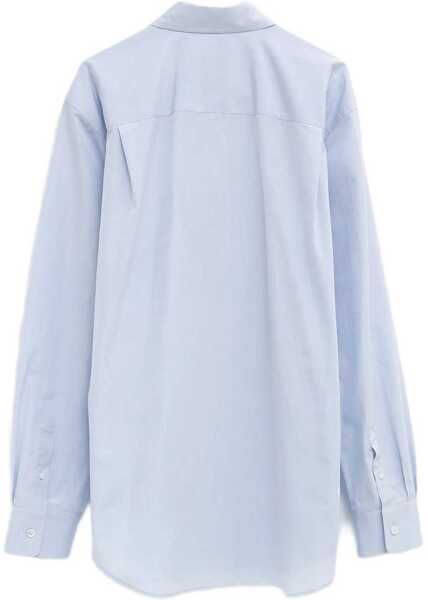 Camasi casual THE ROW Metis Shirt LIGHT SKY BLUE Femei (BM 19464341) 2
