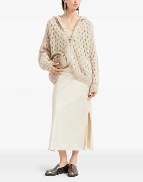 Fuste Brunello Cucinelli Fabric Skirt BUTTER Femei (BM 19464350) 2