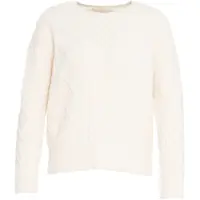 Pulovere Sweater with cable knit pattern Femei